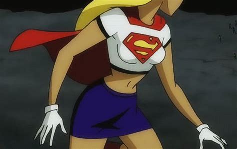 supergirl from justice league unlimited supergirl pinterest