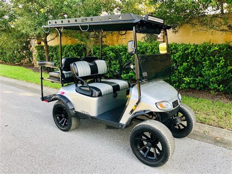 ezgo txt custom lifted refurbished  golf cart depot florida