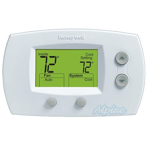 honeywell thd focuspro  universal  programmable thermostat  stage heat