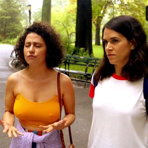 Imo One Of Ilana Glazer S Best Braless Scenes From Broad