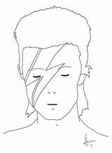 Bowie Coloring Pages Labyrinth David Template sketch template