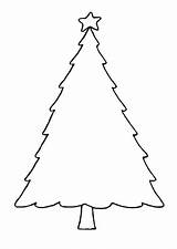 Tree Christmas Coloring Pages sketch template
