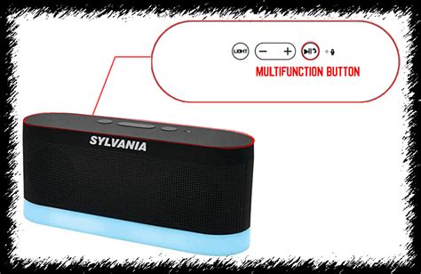 pair sylvania bluetooth speaker pairing tips