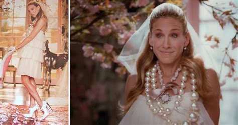 Sex And The City Carrie Bradshaw Wedding Dress From Vogue