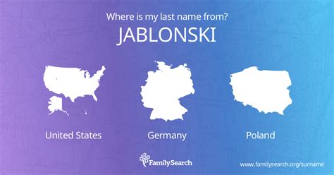 jablonski  meaning  jablonski family history  familysearch