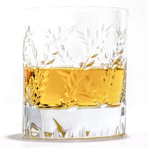 bicchiere whisky cristallo london design ergonomico forma ovale