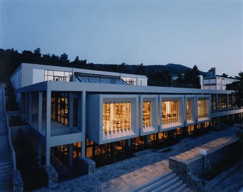 deree library american college of greece tappé architects