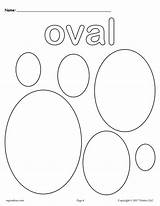 Oval Coloring Shape Shapes Preschool Pages Circle Ovals Worksheets Color Printable Worksheet Toddlers Preschoolers Craft Template Kids Diamond Templates Colouring sketch template