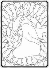 Coloring Electrike Pages Pokemon Getdrawings sketch template