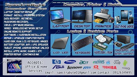 spectrabyte computer services programming print center