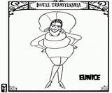 Frankenstein Eunice Transylvania Esposa Ehefrau Kleurplaten Transilvanien sketch template