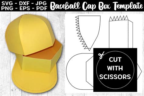 baseball cap template design bundles
