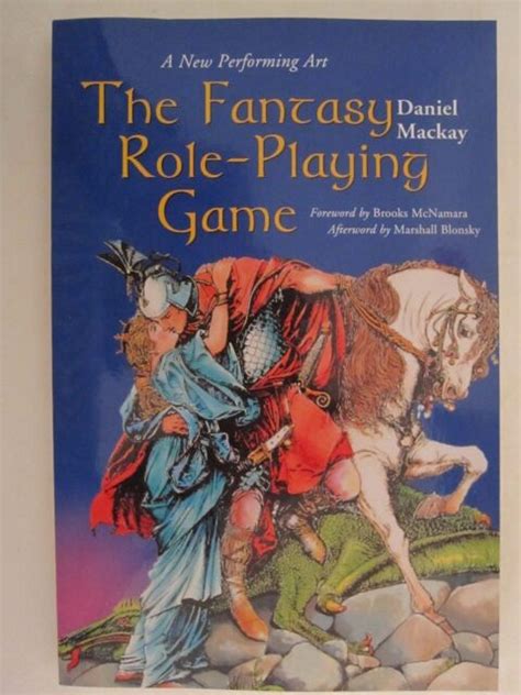 the fantasy role playing game a new performing art 215 pages ebay