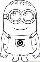 Phil Coloring Pages Coloringpages101 Minions sketch template