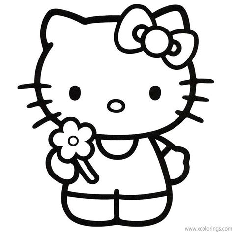 kitty valentines day coloring sheets xcoloringscom