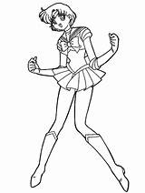 Coloring Mercury Sailor sketch template