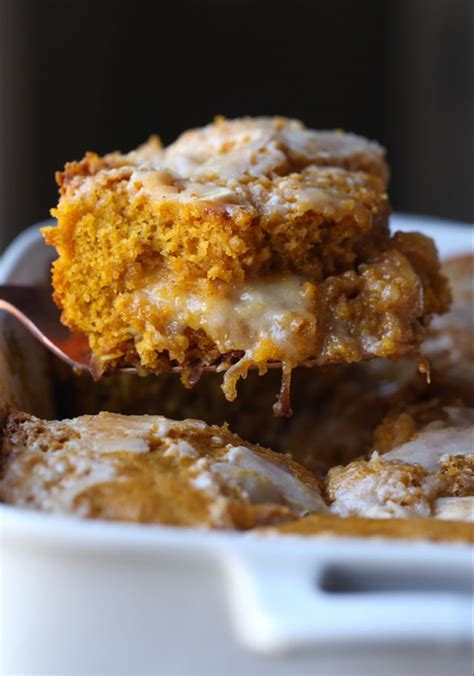 pumpkin earthquake cake is hands down one of the best