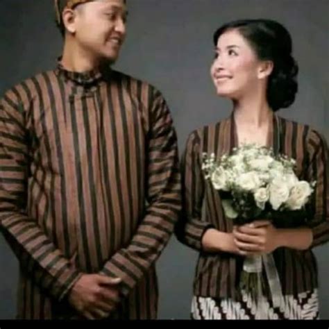 jual baju adat pra wedding couple seragam baju surjan baju khas jawa kab wonogiri toko