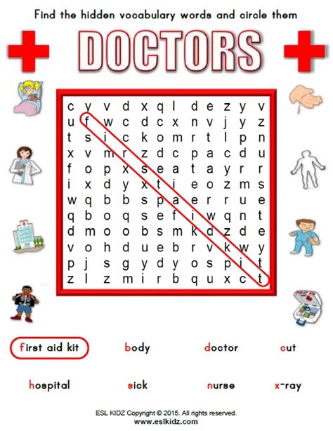 doctors worksheets