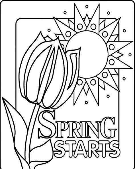 spring coloring pages  kids  wallpaper fullcoloringcom