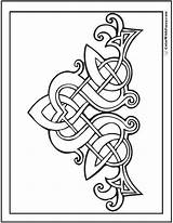 Celtic Coloring Pages Designs Knots Drawing Patterns Knot Colorwithfuzzy Irish Scottish Drawings Patrick Adults Gaelic Fuzzy Kids Color Symbols Embroidery sketch template
