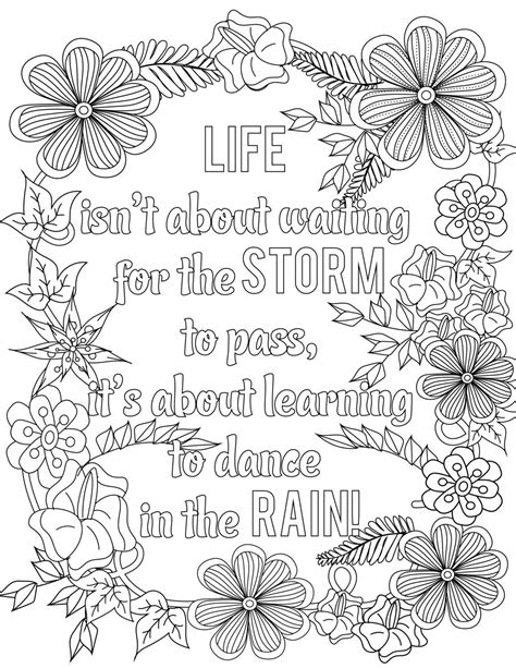 coloring pages quotes easy coloring pages quotes inspiring quote