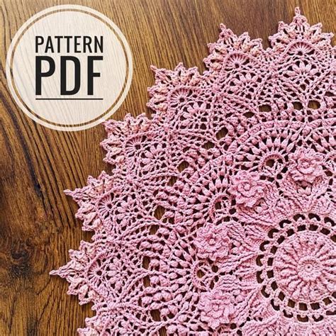 crochet doily patterns diagrams