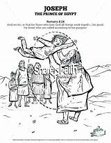 Joseph Coloring Pages Prison Bible Story Getdrawings Getcolorings Color Colorings sketch template