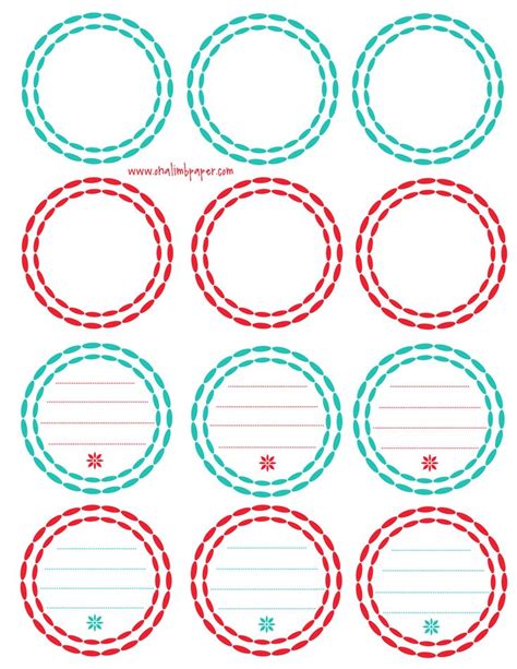 circle label template   labels printables