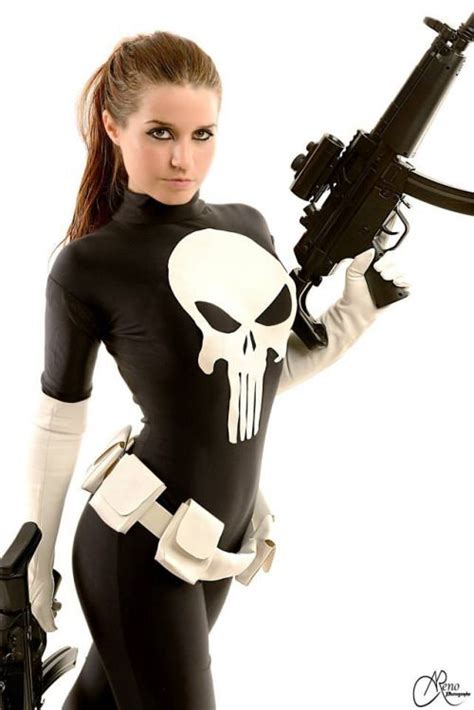Punisher Woman Cosplay One Of My Favourites Punisher