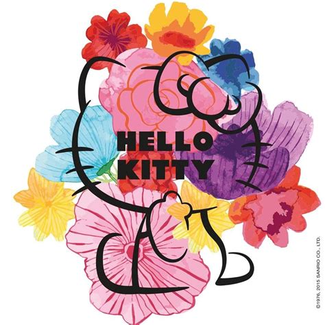 kitty flowers  kitty art  kitty tattoos  kitty