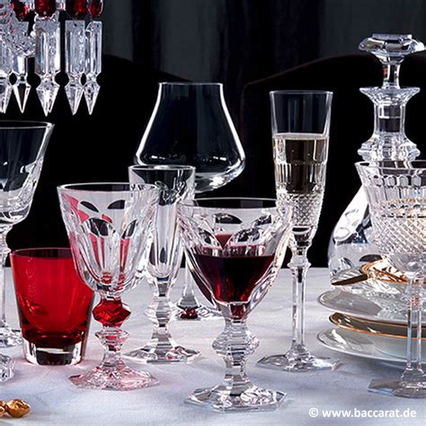 Baccarat The Harcourt 1841 Crystal Glass With Its Striking Red Detail