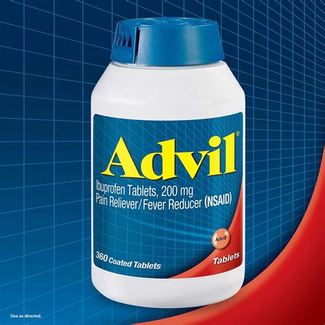 advil ibuprofen  mg  tablets walmartcom