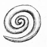 Koru Maori Symbols Meanings Korus Spirals Cultures Greenstone sketch template