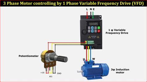 vfd control wiring diagram   wire  vfd variable frequency