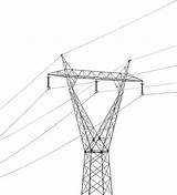 Pylon Electricity Vector Clip Illustrations Electric sketch template