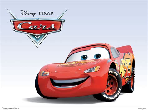 lightning mcqueen  race car  pixars cars desktop wallpaper