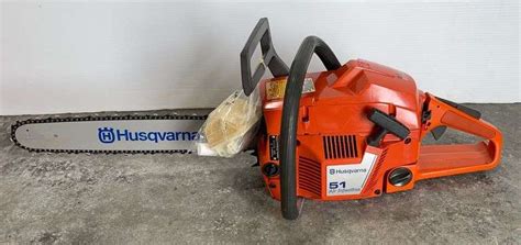 Husqvarna 51 Chainsaw Schneider Auctioneers Llc