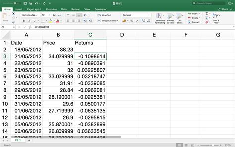 How To Calculate Stock Returns Manually And On Excel®