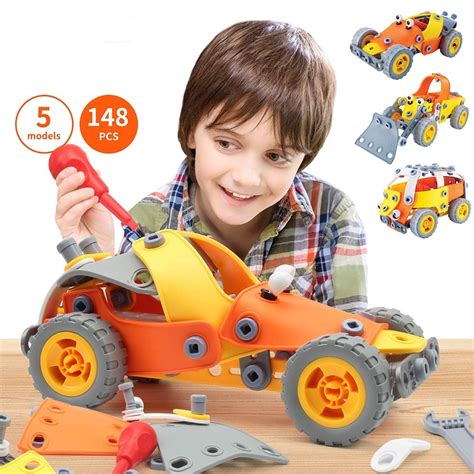 pcs   buildplay toy set kids stem educational diy building kit   years