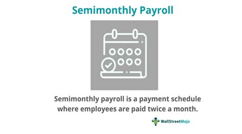 semimonthly payroll meaning payment periodfrequency