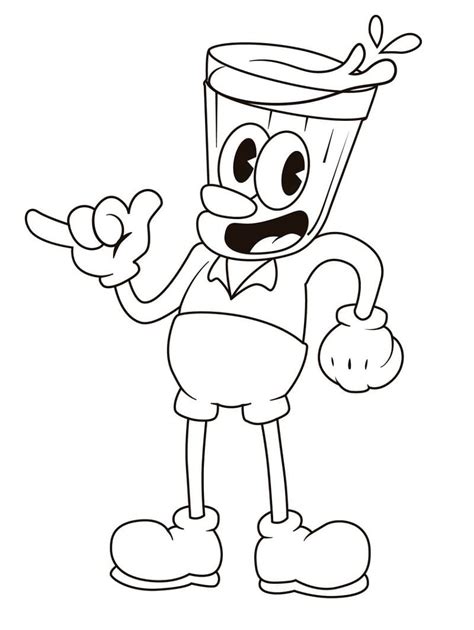 best ideas for coloring cuphead printable coloring pictures 1770 the