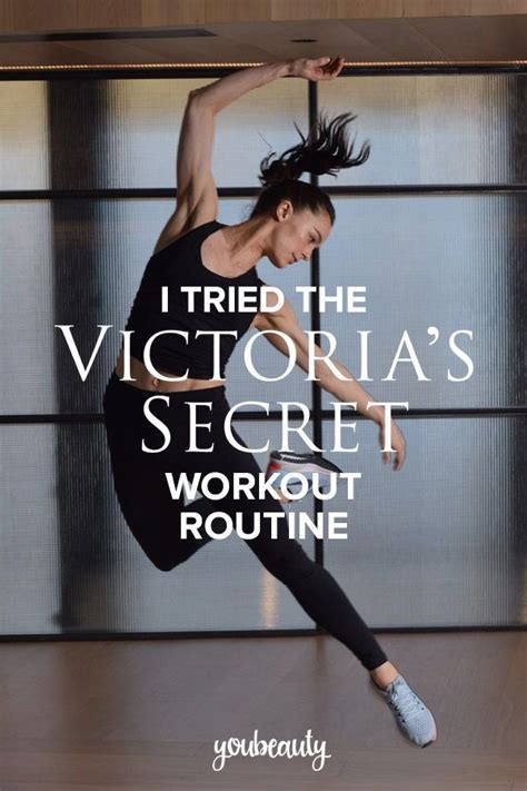 I Tried The Victoria S Secret Workout Routine With Celebrity Trainer