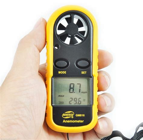 lcd pocket smart anemometer air wind speed scale meter measure velocity gm  shippingfree