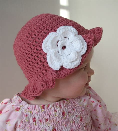 infant floppy brim hat crochet pattern   ambassador crochet
