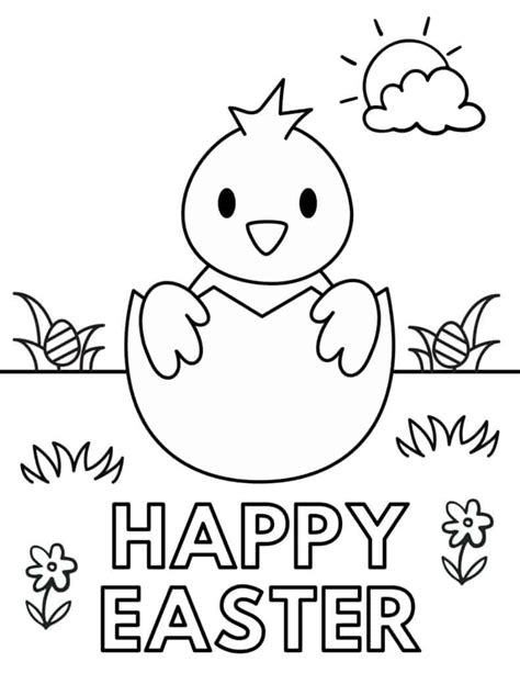 printables easter coloring pages