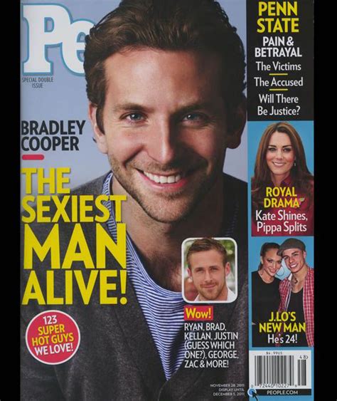 bradley cooper gets voted sexiest man alive for 2011 29 years of