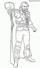Thor Realista Mandalas sketch template