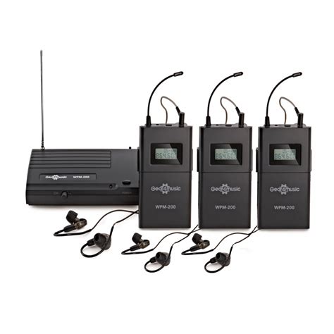 drahtloses  ear monitoring system set von gearmusic  empfaenger
