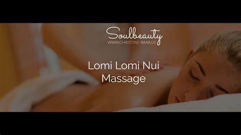Lomi Lomi Nui Massage Was Ist Das Hawaii Soulbeauty Christine